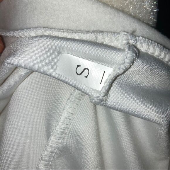 Zulily, Khaki & White Color Block Long Sleeve Pocket Tunic Women’s Size Small - Picture 7 of 12